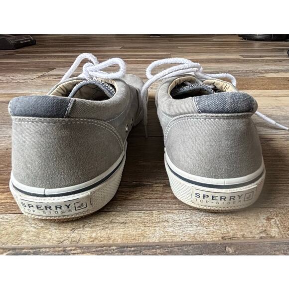 SPERRY Top-Sider Mens Shoes Dock Boat Sneakers 10M Gray Casual 1772706 - Picture 3 of 8